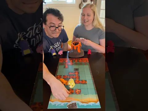 I cant believe they won like that! #boardgames #gamenight #couple #crochet