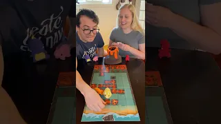 I cant believe they won like that! #boardgames #gamenight #couple #crochet