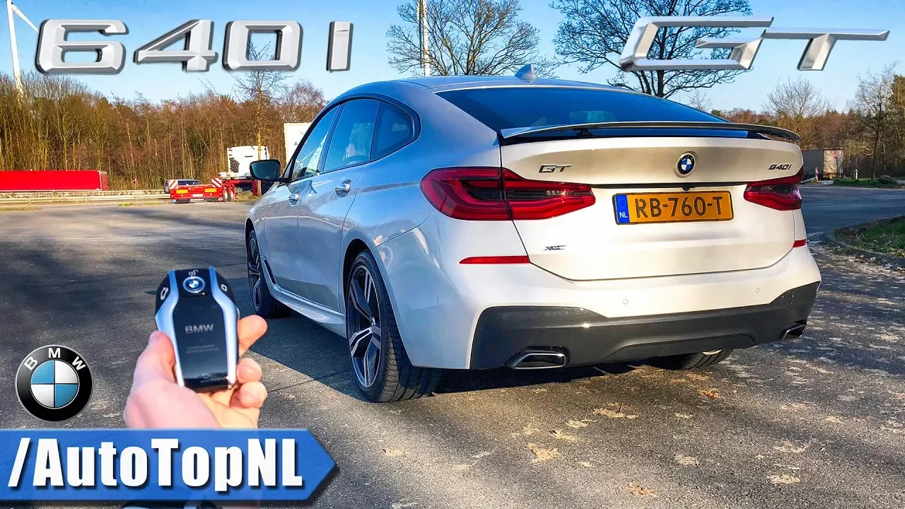BMW 6 Series GT M Sport 640i xDrive REVIEW POV Test Drive on Autobahn by AutoTopNL