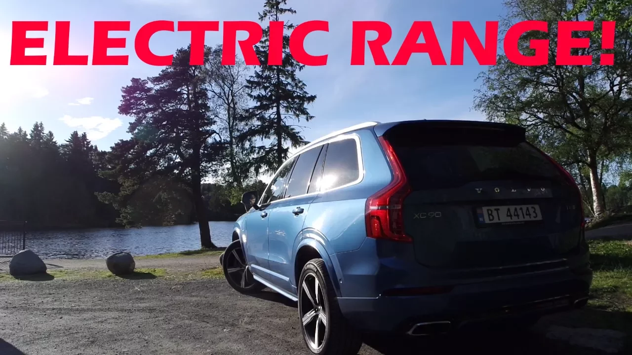 Electric Range Challenge in the 2017 Volvo XC90 T8 R-design!