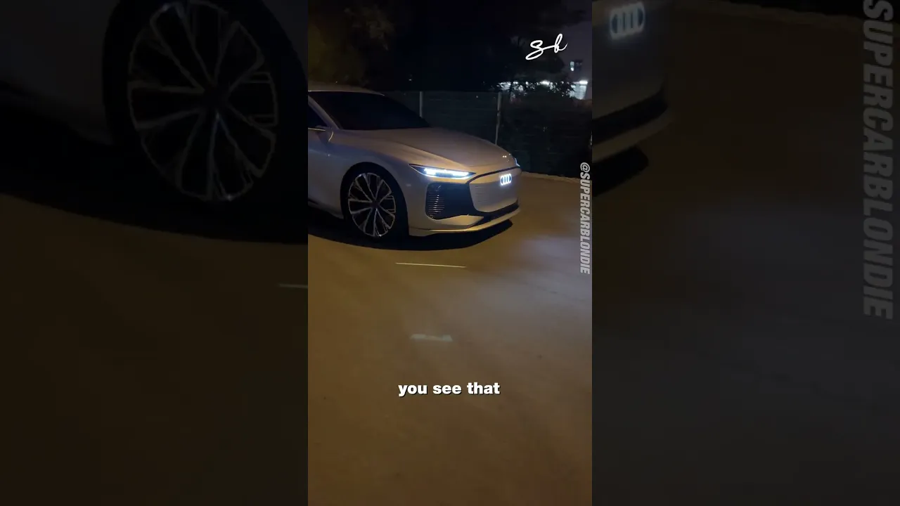 Audi’s newest lighting tech is straight from the future 🤯🔥