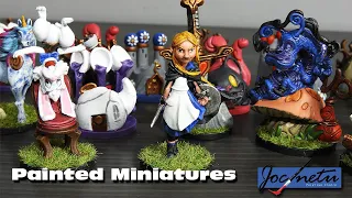 Wonderland's War painted miniatures