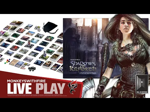 SHADOWS OF KILFORTH [PART 1] | BOARD GAME LIVE PLAY |