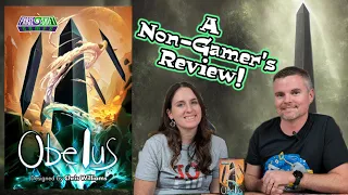 Obelus - A Non-Gamer's Review Of This 2 Player Abstract Strategy Game!