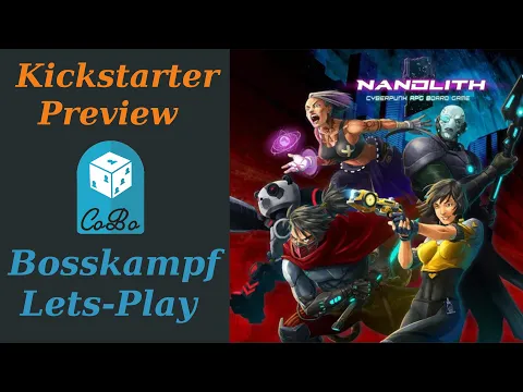 Nanolith Kickstarter Preview - Lets Play zum Bosskampf - Deutsch
