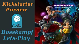 Nanolith Kickstarter Preview - Lets Play zum Bosskampf - Deutsch
