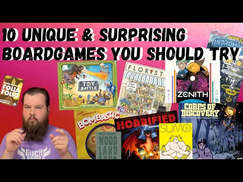 10 Unique & Surprising Board Games You Should Try
