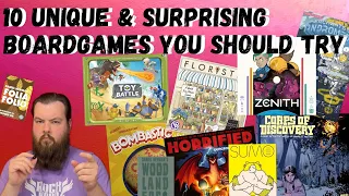10 Unique & Surprising Board Games You Should Try