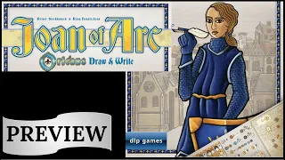 Joan of Arc Orléans Draw & Write: Preview (GAMA Expo 2023)