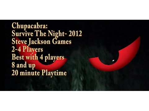 Team Wootzor Reviews Chupacabra Survive the Night