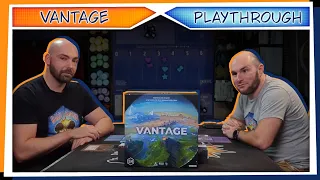 Vantage | PLAYTHROUGH | 2 Player | Crystal Kings