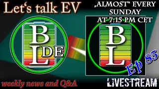 (live) Let's talk EV - Not a good time for VW at the moment