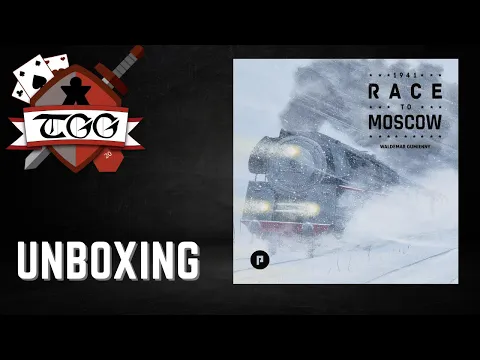 1941 Race to Moscow Board Game Unboxing