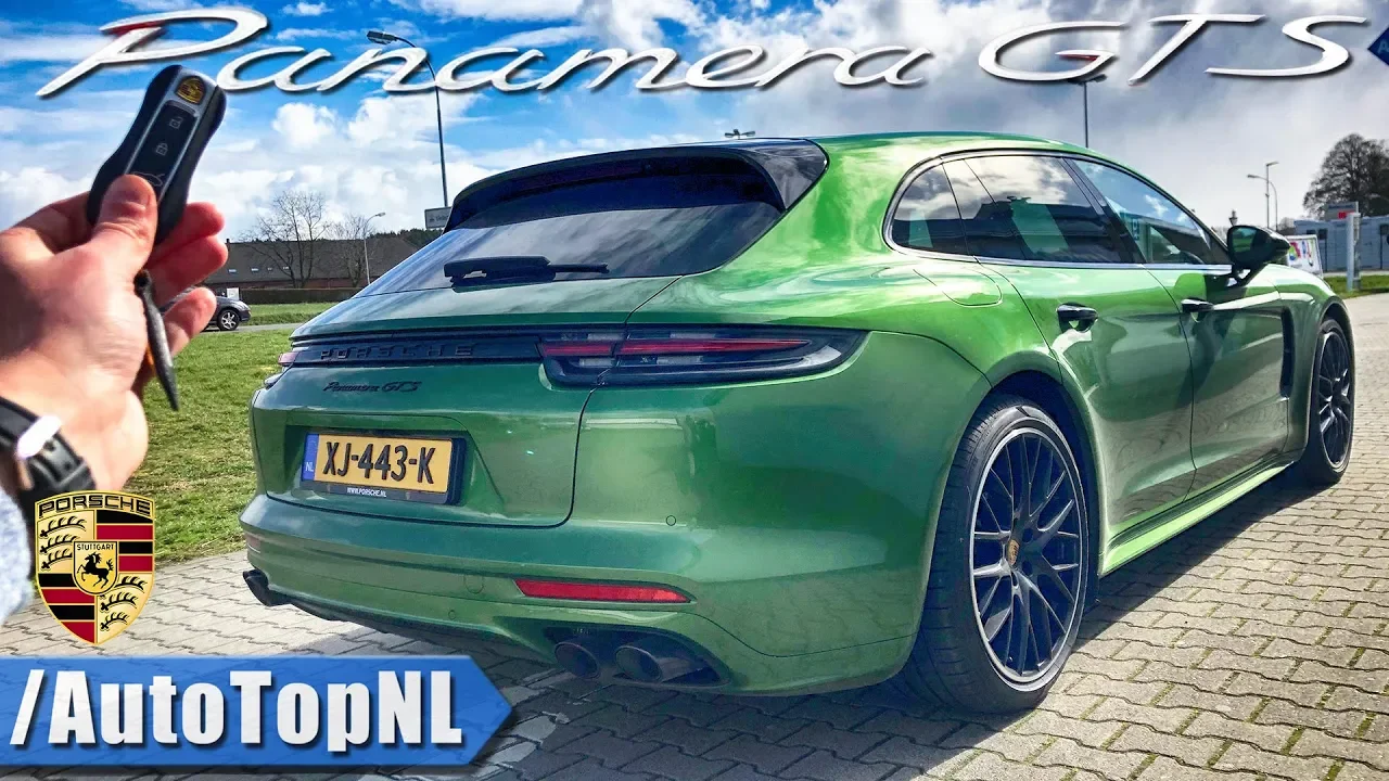 2019 Porsche Panamera GTS REVIEW POV Test Drive on AUTOBAHN & ROAD by AutoTopNL
