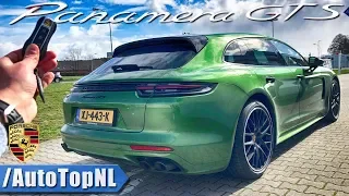 2019 Porsche Panamera GTS REVIEW POV Test Drive on AUTOBAHN & ROAD by AutoTopNL