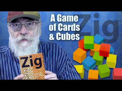 ZIGGING and ZAGGING and collecting cubes in this original NewVenture engine-building card game.