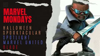 Halloween Spooktacular 2022 Marvel Monday!!! Spotlight Marvel United Blade!!! Cmon Games