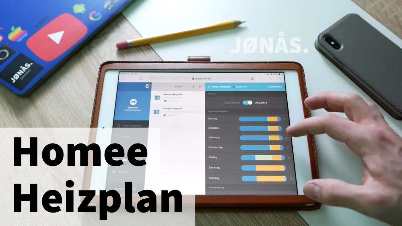Homee Heizplan Update im Test
