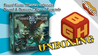 Board Game Heaven Unboxing 246: Sword & Sorcery: Abyssal Legends (ARES Games)