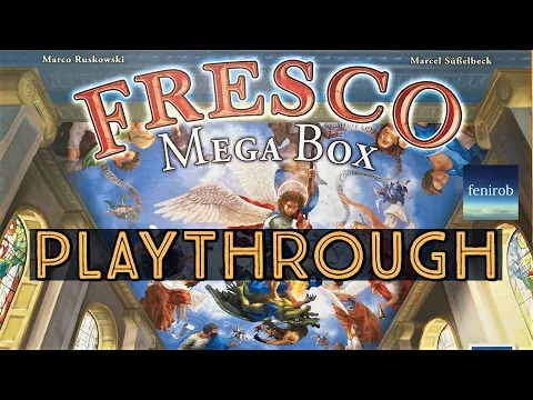 Fresco Board Game (Mega Box) | Playthrough
