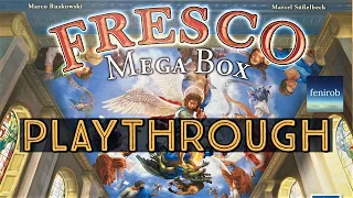 Fresco Board Game (Mega Box) | Playthrough