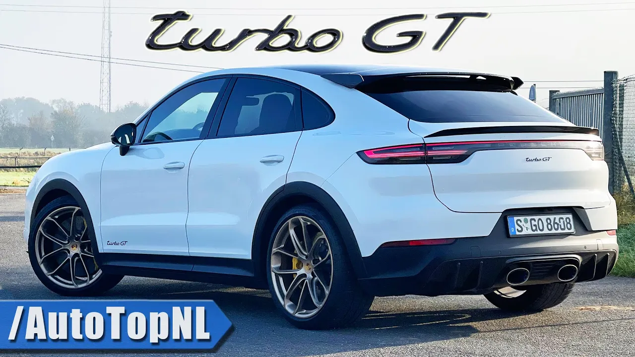 PORSCHE Cayenne TURBO GT "FASTEST SUV IN THE WORLD" REVIEW on AUTOBAHN by AutoTopNL