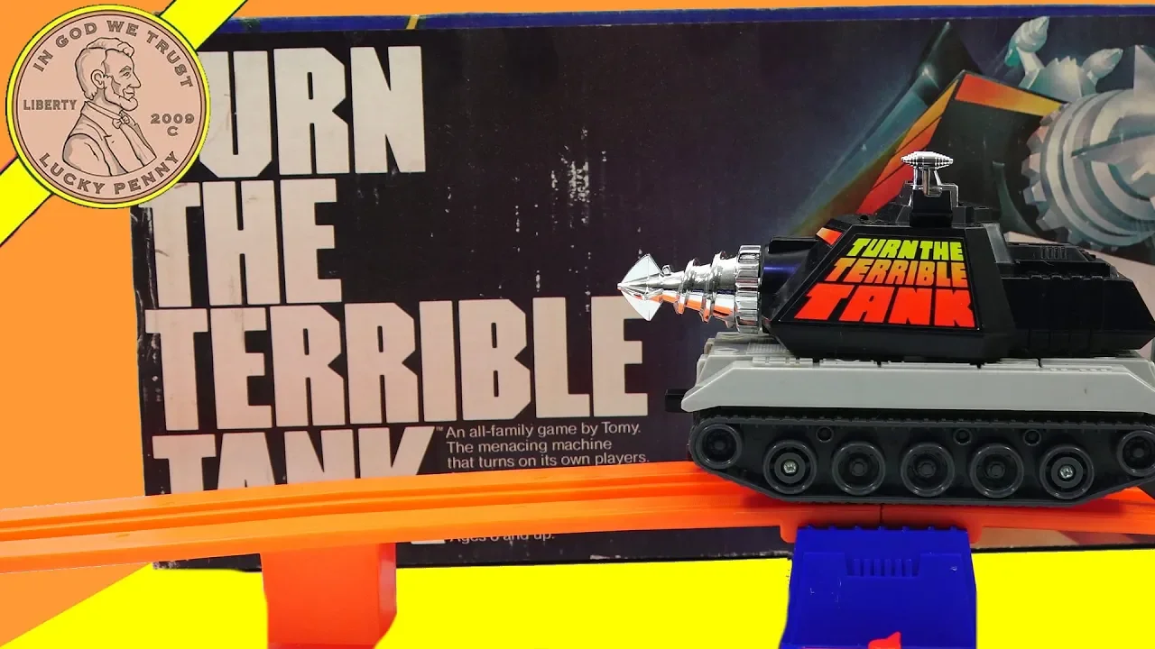 How To Play The Game 1979 Turn The Terrible Tank Tomy Toys