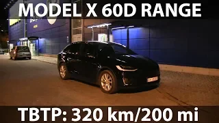 Model X 60D range test