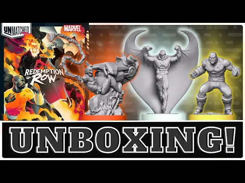 Unmatched: Redemption Row - Unboxing!