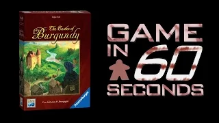 [Game in 60 Seconds] review of The Castles of Burgundy