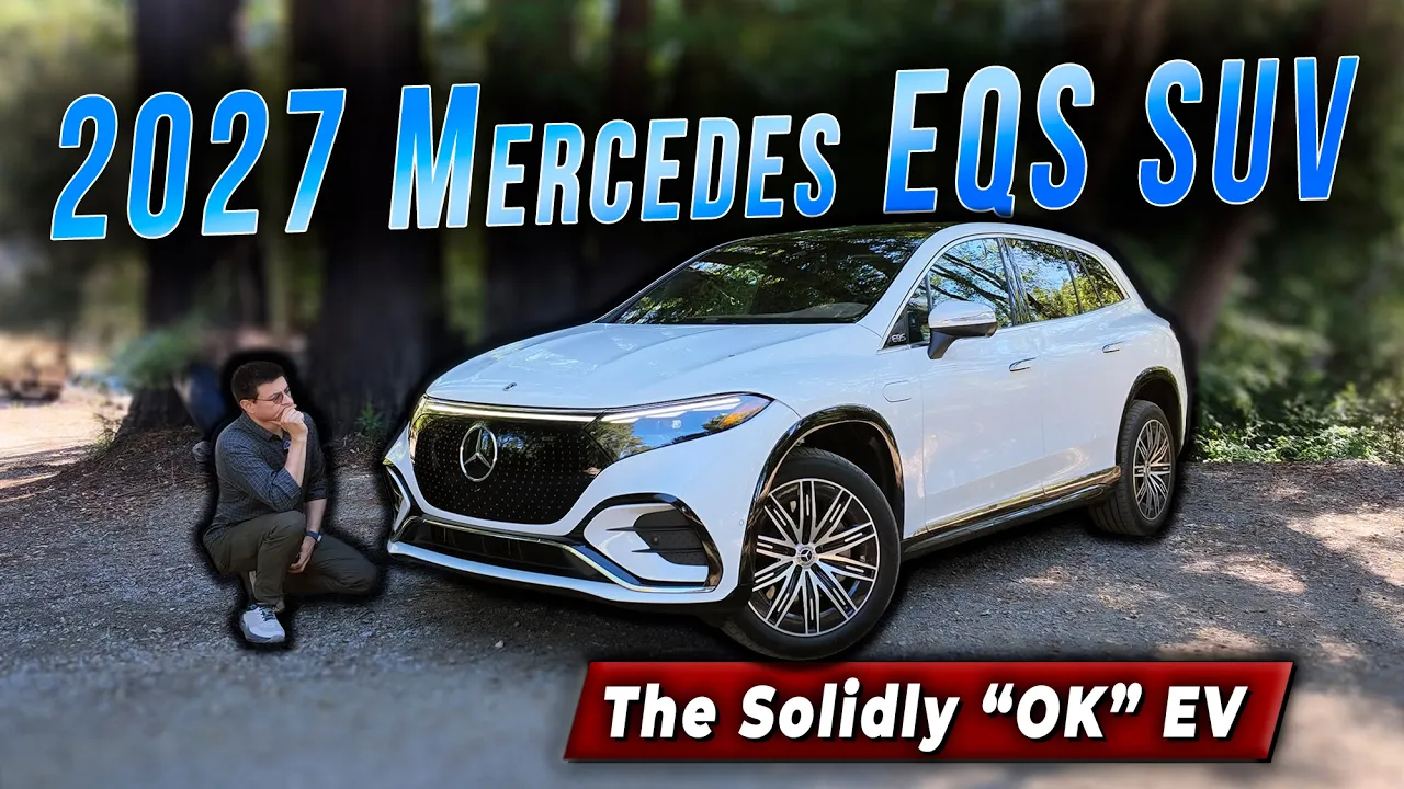 2026/2027 Mercedes Benz EQS SUV | Merc's Egg Shaped Answer To The EV Question