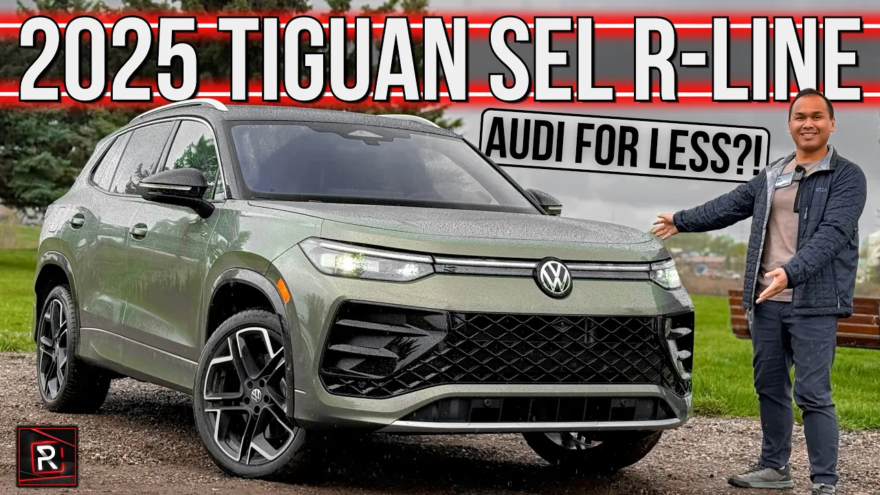 The 2025 Volkswagen Tiguan SEL R-Line Is A Budget Audi That Radiates With Teutonic German Energy