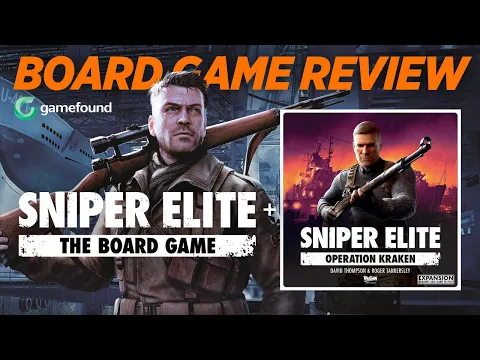 Sniper Elite & Operation Kraken - Board Game Review