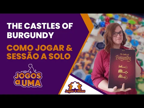 Castles of Burgundy - Como jogar e sessão a solo | Jogos a Uma