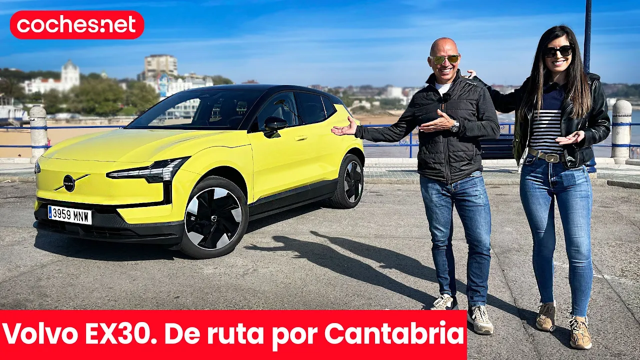 Deporte y seguridad en un Volvo EX30 | Ruta por Cantabria / Review en español | coches.net