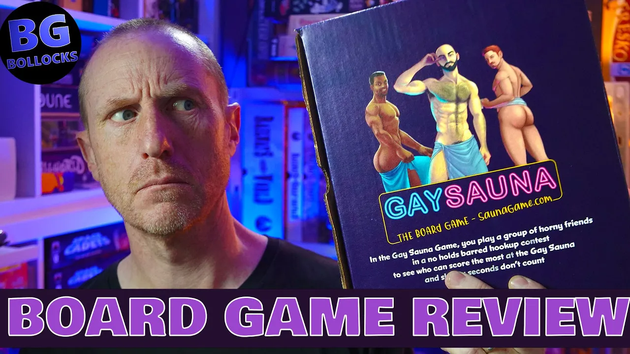 Gay Sauna The Board Game - A Tongue In Cheek Review