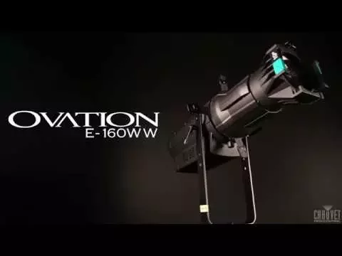 Product video thumbnail for Chauvet Ovation E-160WW LED Ellipsoidal with 50-degree HD Lens