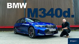 2024 BMW M340d xDrive Touring | A Mountain of Torque (4K)