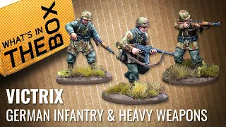 Unboxing: WW2 German Infantry & Heavy Weapons | Victrix Miniatures