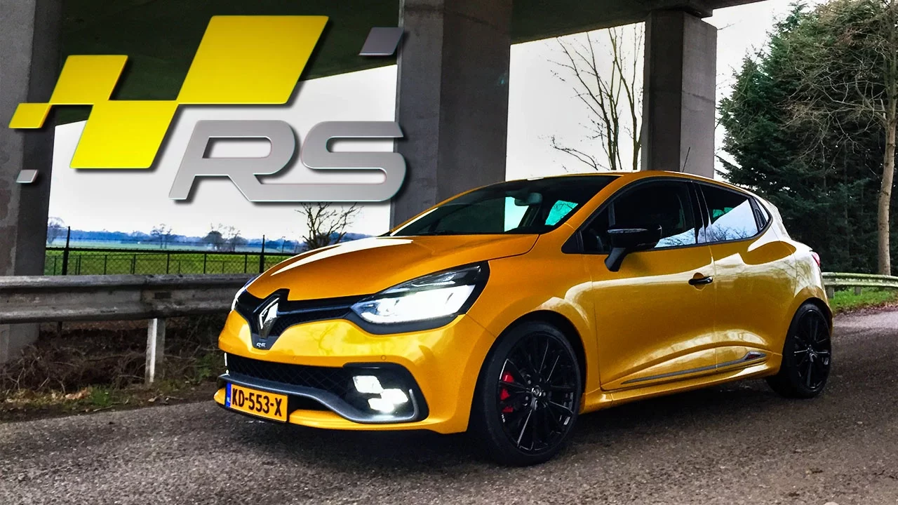 Renault Clio RS TROPHY Review by AutoTopNL(English Subtitles)