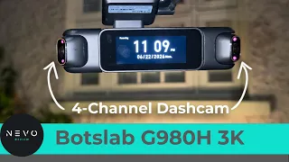 Botslab G980H 3K 4-Channel Dashcam Review