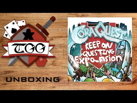 CoraQuest Keep on Questing Expansion Unboxing
