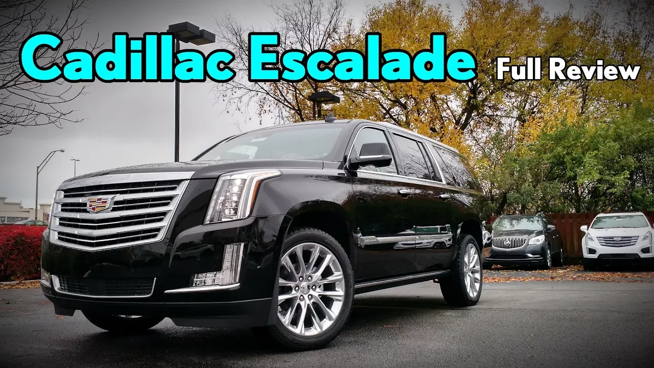 2018 Cadillac Escalade ESV: Full Review | Platinum, Premium Luxury & Luxury