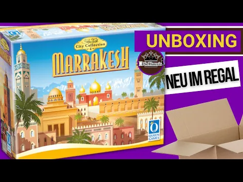 MARRAKESH + Delux Komponenten | WAS IST DRIN? - Brettspiel Unboxing (QUEEN GAMES) [Brettspiele]