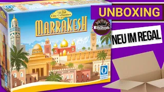 MARRAKESH + Delux Komponenten | WAS IST DRIN? -  Brettspiel Unboxing (QUEEN GAMES) [Brettspiele]