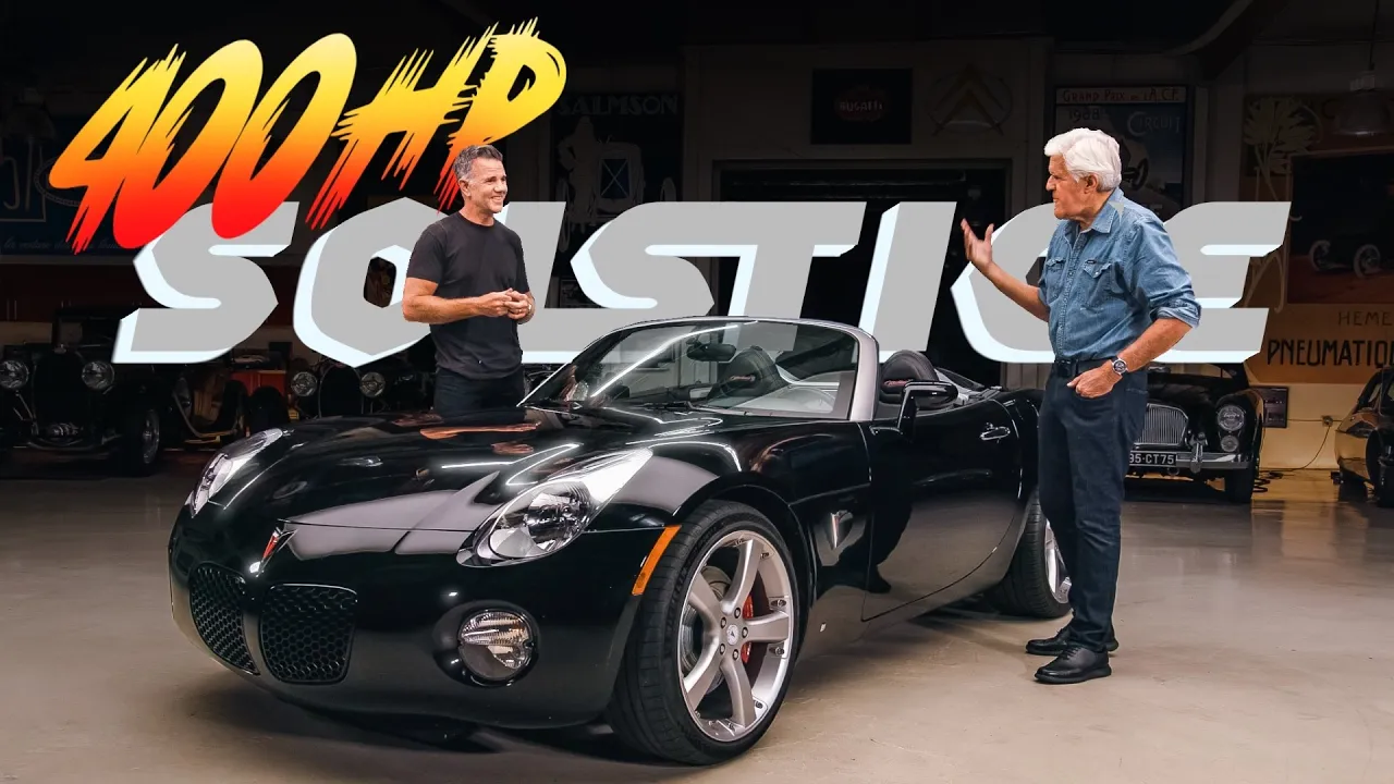 Tesla Designer Franz von Holzhausen's 400HP V8 Pontiac Solstice! | Jay Leno's Garage