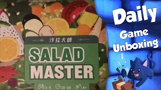 Salad Master - Daily Game Unboxing