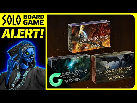 The Lord of the Rings: Ascension | Solo Board Game ALERT!