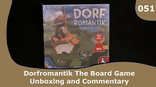 Dorfromantik The Boardgame - Unboxing and Commentary | 051 | CulBlu Unboxing