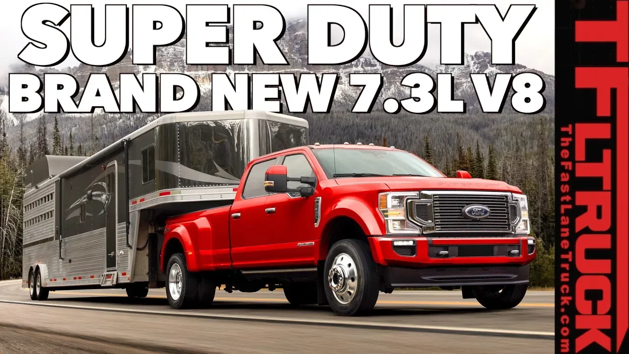 New 2020 Ford Super Duty Gets a More Powerful Diesel AND A NEW 7.3L V8